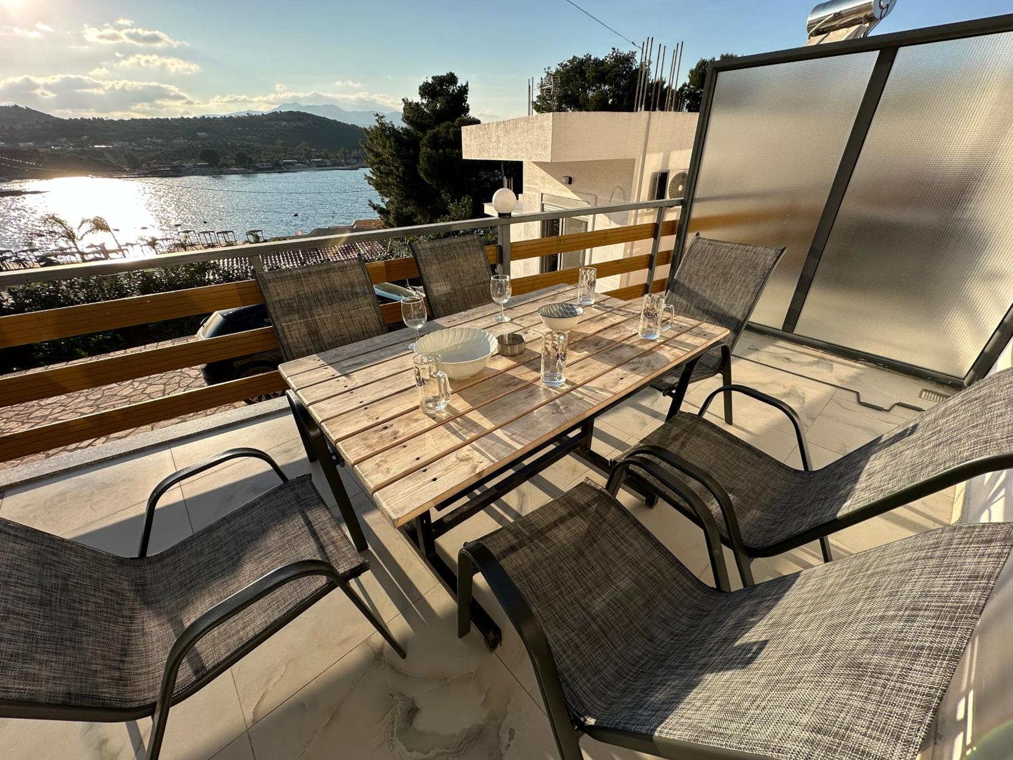 Appartamento Ion Sea View Ksamil Esterno foto