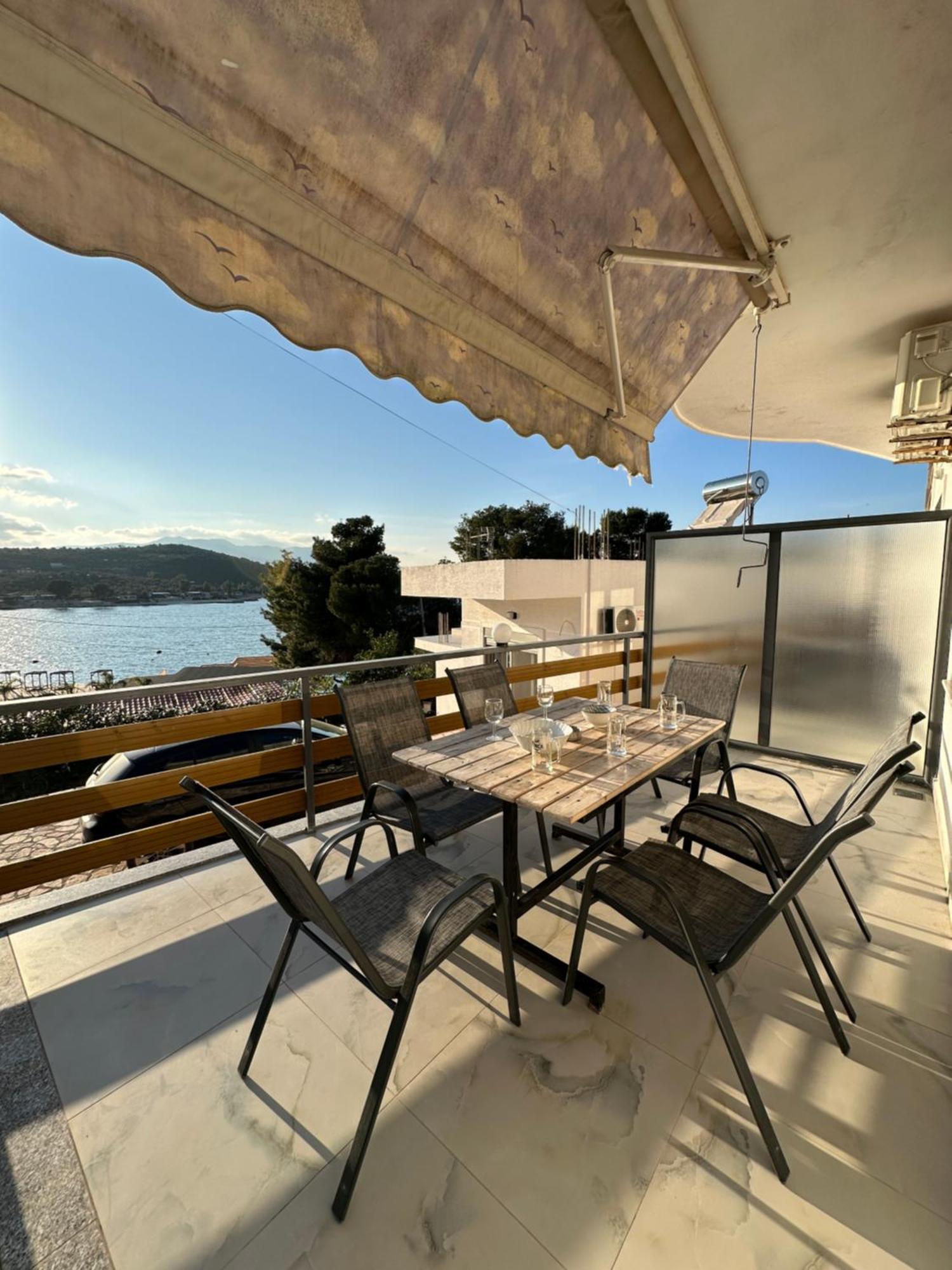 Appartamento Ion Sea View Ksamil Esterno foto